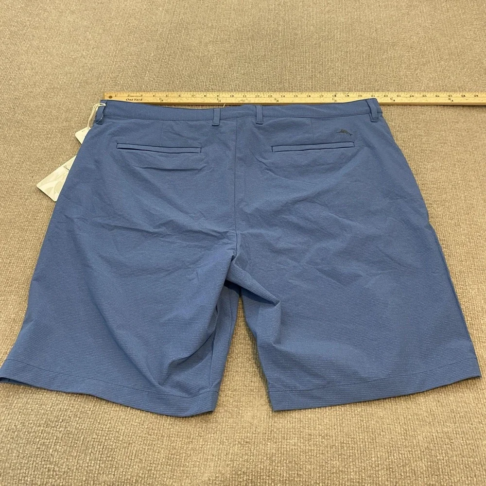 Tommy Bahama Chip Shot Shorts Mens 42 Blue Golf 10